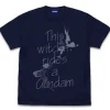 Mobile Suit Gundam The Witch From Mercury: Suletta & Miorine T-shirt NAVY L