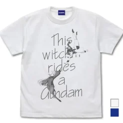 Mobile Suit Gundam The Witch From Mercury: Suletta & Miorine T-shirt WHITE L