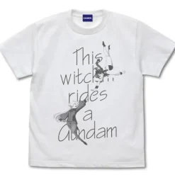 Mobile Suit Gundam The Witch From Mercury: Suletta & Miorine T-shirt WHITE S