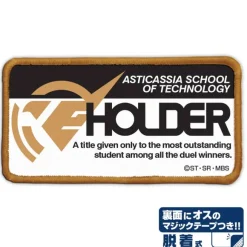 Mobile Suit Gundam The Witch From Mercury: ASTICASSIA School of Technology Holder Removable Full Color Patch
