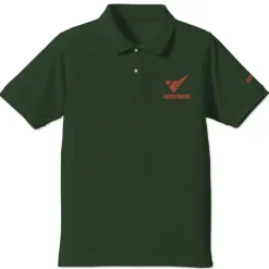 Mobile Suit Gundam The Witch From Mercury: ASTICASSIA School of Technology Holder Polo Shirt BRITISH GREEN XL