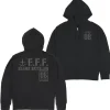 Mobile Suit Gundam 08th MS Platoon: Zip Hoodie / Black-XXL
