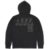 Mobile Suit Gundam 08th MS Platoon: Zip Hoodie / Black-L