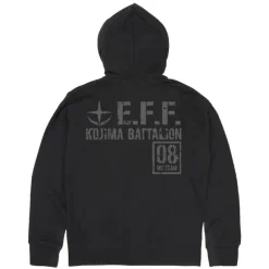 Mobile Suit Gundam 08th MS Platoon: Zip Hoodie / Black-L