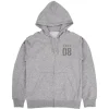 Mobile Suit Gundam 08th MS Platoon: Zip Hoodie / Mix Gray-XXL