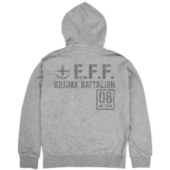Mobile Suit Gundam 08th MS Platoon: Zip Hoodie / Mix Gray-L