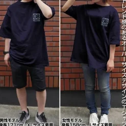 Mobile Suit Gundam 08th MS Platoon: 08th MS Platoon Big Silhouette T-Shirt / Navy-L
