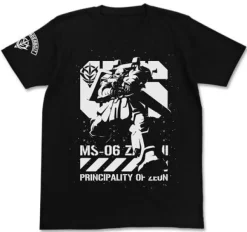 Mobile Suit Gundam Thunderbolt: Thunderbolt Version Zaku T-Shirt / Black-XL
