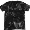 Mobile Suit Gundam Thunderbolt Full Armor Gundam All Print T-shirt Black S