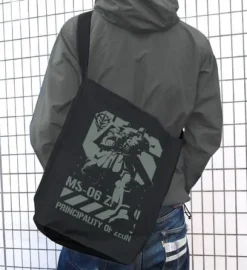 Mobile Suit Gundam Thunderbolt Thunderbolt Version Zaku Shoulder Tote Bag Black