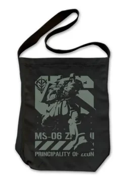 Mobile Suit Gundam Thunderbolt Thunderbolt Version Zaku Shoulder Tote Bag Black