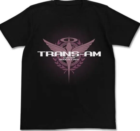 Mobile Suit Gundam 00 Trans-Am T-shirt Black S