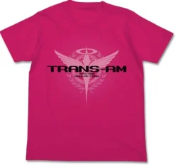 Mobile Suit Gundam 00: Trans-Am T-Shirt / Tropical Pink-L