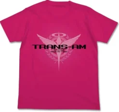 Mobile Suit Gundam 00 Trans-Am T-shirt Tropical Pink XL