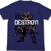 Mobile Suit Gundam UC: Banshee Destroy Mode T-Shirt: Night Blue-M