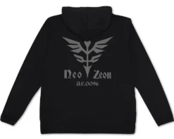 Mobile Suit Gundam UC: Neo Zeon Thin Dry Hoodie Black S