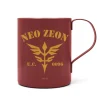 Mobile Suit Gundam Uc (Unicorn): Neo Zeon U.C. 0096 Double-Layer Stainless Steel Mug (Painted)