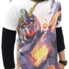 Mobile Suit Gundam Uc (Unicorn): Unicorn Gundam Full Graphic T-Shirt / White-M