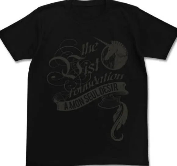 Mobile Suit Gundam Uc (Unicorn): Vist Foundation T-Shirt / Black-M