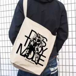 Mobile Suit Gundam UC: Unicorn Gundam Shoulder Tote Bag Natural
