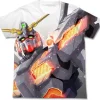 Mobile Suit Gundam Uc (Unicorn): Unicorn Gundam Full Graphic T-Shirt / White-L