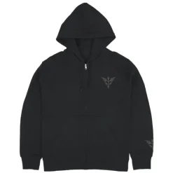 Mobile Suit Gundam Uc (Unicorn): Neo Zeon U.C.0096 Zip Hoodie / Black-M