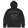 Mobile Suit Gundam Uc (Unicorn): Neo Zeon U.C.0096 Zip Hoodie / Black-L