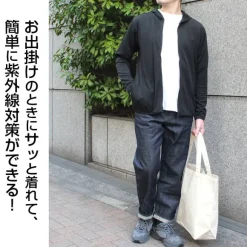 Mobile Suit Gundam Uc (Unicorn): Neo Zeon Thin Dry Parka / Black-L