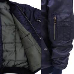 Mobile Suit Gundam Unicorn: Londo Bell MA-1 Jacket Navy XL