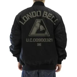 Mobile Suit Gundam Unicorn: Londo Bell MA-1 Jacket Black L