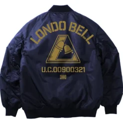 Mobile Suit Gundam Unicorn: Londo Bell MA-1 Jacket Navy L