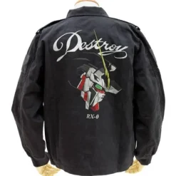 Mobile Suit Gundam Unicorn: Unicorn Gundam Embroidery Tour Jacket / Black - L