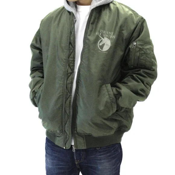 Mobile Suit Gundam Unicorn: Vist Foundation MA-1 Jacket Moss XL