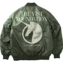 Mobile Suit Gundam Unicorn: Vist Foundation MA-1 Jacket Moss XL