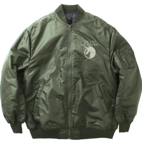 Mobile Suit Gundam Unicorn: Vist Foundation MA-1 Jacket Moss XL