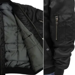 Mobile Suit Gundam Unicorn: Vist Foundation MA-1 Jacket Black XL