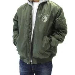 Mobile Suit Gundam Unicorn: Vist Foundation MA-1 Jacket Moss L