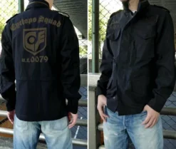 Mobile Suit Gundam 0080 War In The Pocket: Cyclops Squad M-65 Jacket / Black-Xl