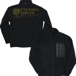Mobile Suit Gundam 0080: War in the Pocket: Cyclops Corps Fleece Jacket Black XL