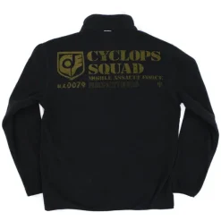 Mobile Suit Gundam 0080: War in the Pocket: Cyclops Corps Fleece Jacket Black XL