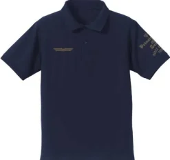 Mobile Suit Gundam 0080: War in the Pocket: Cyclops Team Polo Shirt : Navy-S