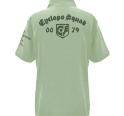 Mobile Suit Gundam 0080: War in the Pocket: Cyclops Team Polo Shirt : Sage Green-M