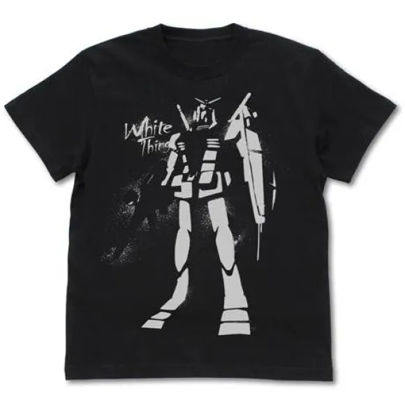 Mobile Suit Gundam: White Thing of The Union T-shirt: Black - XL