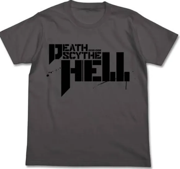Mobile Suit Gundam Wing Endless Waltz Deathscythe Hell T-shirt Medium Gray L