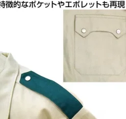Mobile Suit Gundam Wing: Mariemaia Army Design Work Shirt: L