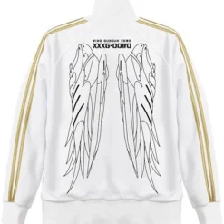 Mobile Suit Gundam Wing W Gundam Zero Jersey White x Gold L