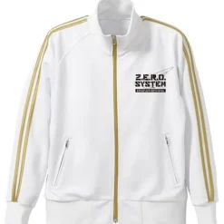 Mobile Suit Gundam Wing W Gundam Zero Jersey White x Gold XL