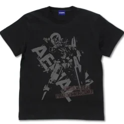 Mobile Suit Gundam Witch Of Mercury: Gundam Aerial T-Shirt / Black-Xl