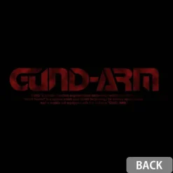 Mobile Suit Gundam Witch Of Mercury: Gund-Arm T-Shirt / Black-Xl