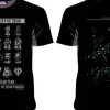 Mobile Suit Gundam x October Beast Zeon All Mobile Suit T-shirt (XL)